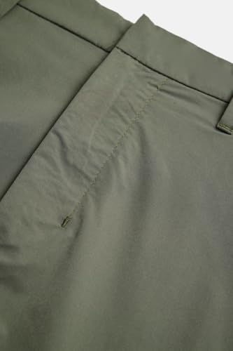 Image of SNITCH Men Trousers Casual Wear | Regular Fit Mid Rise Straight Leg Solid Pattern | Durable Polyester & Plain Weave Fabric for Daily Use & Office Outings