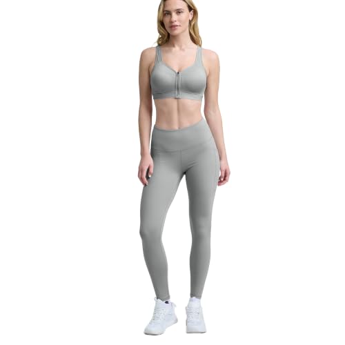 Image of Champion Women's Sports Bra, Motion Control Front-Zip, High-Impact Maximum Support, Breathable, Moisture-Wicking