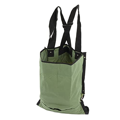 Fayelume Garden Apron for Harvesting, Harvest Apron, Berry Pickers Double Buckle, Fruit Picker Basket, Gardening Bag, 600D Oxford Cloth Adjustable for Vegetables