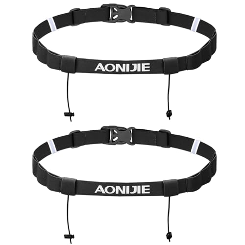 TRIWONDER Cintura Porta Numero Triathlon Porta