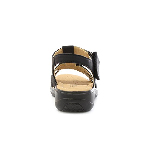 Softlites Donna - Sandali Comodi Neri con