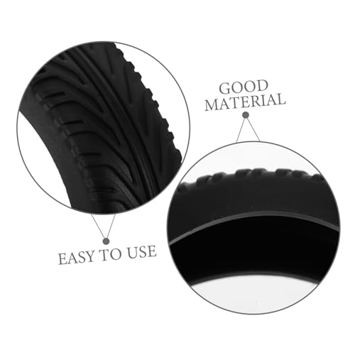 8pcs Luggage Wheel Protectors Silicone Wheel Covers for Suitcases Noise Reduction and Damage Prevention Travel Accessories2