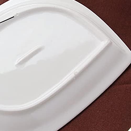 Dining Plate Irregular Ceramic Plates, Can Be Used to Place Desserts, Snacks, Side Dishes, Vegetables, Fruits, Barbecue
