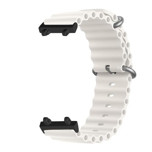 Image of YODI Strap Band Compatible with Amazfit T-Rex 2 Smartwatch Only Soft Silicone | Nylon | Chain | Leather Watch Straps with Installation Adjuster Tool For Amazfit TRex 2