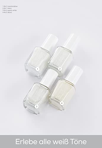 Weißer Nagellack von Essie für intensive Fingernägel