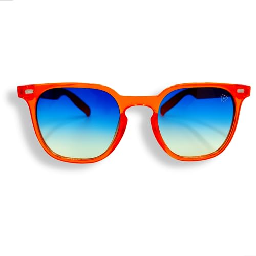 ÓCULOS DE SOL PROTEÇÃO UV400 LINHA JERI - JROMERO ARTIGOS® COR:LARANJA