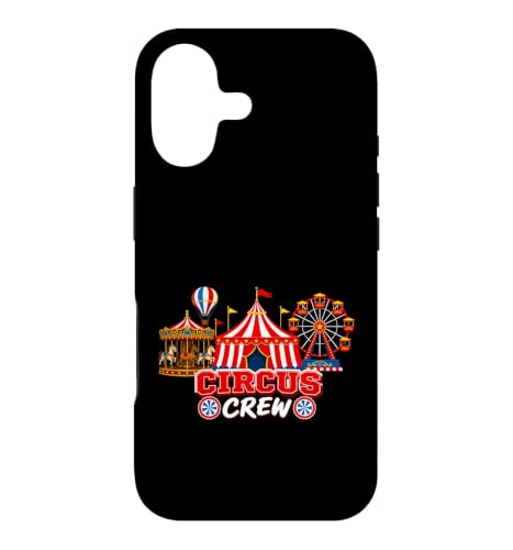 Circus Crew Funny Circus Staff Costume Circus Theme Party �X�}�z�P�[�X iPhone 17 �p
