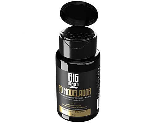 Pomada Modeladora Em Pó Modelador Big Barber 15g Profissional