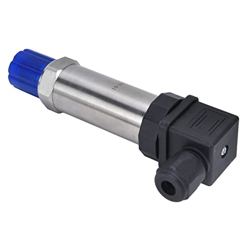 Pressure Transducer Sender, Pressure Transmitter 4?20mA Transducer Pressure Transmitter 4?20mA Oil Gas Pressure Transmitter Water Tank 0?0.6Mpa 4?20mA DC24V