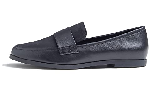 Image of FEVERSOLE Women's Fashion Dress Comfort Low Heel Office Penny Loafer Flats