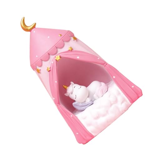 Lámpara de Mesa Unicornio Decorativa con Luz Cálida