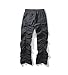 Viatabuna Men's Mid Rise Casual Flare Stacked Pants Baggy Jogger Drawstring Cargo Pants Fashion Street Trousers with Pockets Dark Grey