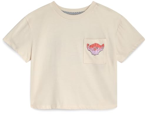 Image of Volcom Girls Crop Top - Short Sleeve Cropped Girls T Shirts Crewneck Summer Tops (Size Runs Small Size Up Recommended)