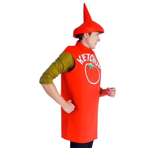 Vêtements de Cosplay Condiments Costume Halloween et Soirée Masquée