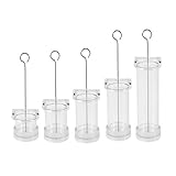 Perfekte DIY-Kerzenform: Perfekte Formen für die DIY-Kerzenherstellung. Es ist auch ein tolles Geschenk für Freunde und Ihre Kinder, die sich für handgefertigtes Kunsthandwerk interessieren. Tipps: Um Schwierigkeiten beim Entfernen zu vermeiden, muss die Form vor dem Gie？en geschmiert werden und die Temperatur sollte 167 Fahrenheit nicht überschreiten.