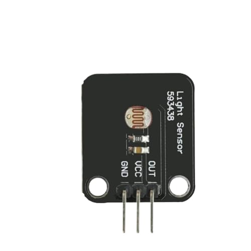 Sensor de brillo por fotorresistencia para detección automática de luz y control solar