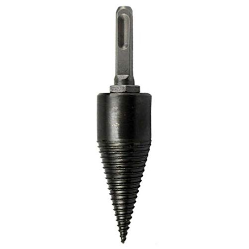 KyStudio Square Handle High Speed Twist Firewood Drill Bit Wood Splitter Screw Splitting