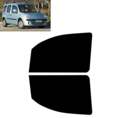 Film Solaire Vitres Teintées Pour Grand Scenic 5-Portes 2009-2012 - Vitres Avant (20% Noir Fumé Foncé