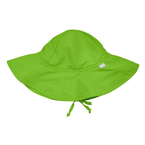 i play. Unisex-baby Infant Solid Brim Sun Protection Hat, Lime, Toddler