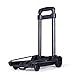Produktbild LIZANAN Trolley Trolley Haushalt Folding Tragbarer Mute Trolley Car Einkaufswagen Gepäckwagen LKW-Anhänger Can Put Rucksack tragen kann 30kg Wagen (Farbe: Schwarz) Einkaufen