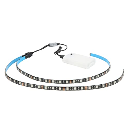 JTLB High Brightness LED Ambient Light Strip, Easy Install Safety Light Strip for Xiaomi Scooter with Blue Red Green Lights, Compatible for M365/1S/PRO/PRO2