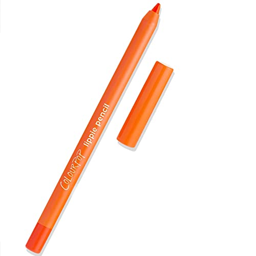 Colourpop Lippie Pencil Liner (Absolute Zero - Bright Orange, Matte), 1.0G (0.035 Ounce) #TOP1