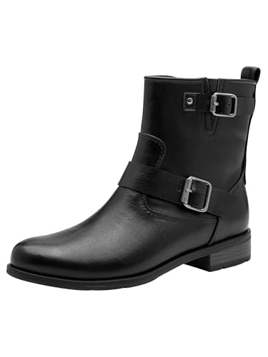 Bottines femme MARCO TOZZI avec boucles élégantes pour marcher sans douleur