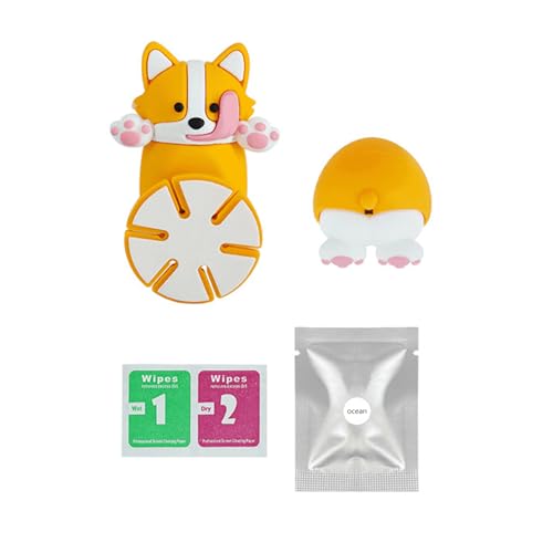 Wackeliger Welpe Armaturenbrett Parfüm Clip Lufterfrischer entzückende Auto-Innendekoration Wackelkopf Hund Ornament für Tierliebhaber Materiald Hundefigur