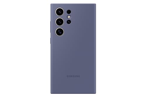 Image of Samsung Galaxy S24 Ultra 5G Silicone Case, Violet