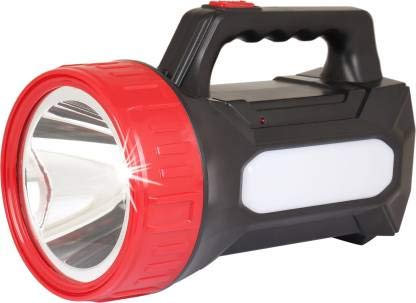 Care 4 75w Re Charge able Led Torch Light Long Range Waterproof with Emergency Lights Tube Torch (Red : Re Charge able)-image-28