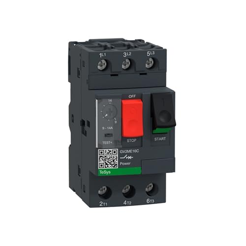 Disjoncteur de protection moteur GV2ME coupure thermique 13-18A