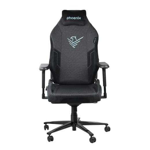 Phoenix Technologies - Silla Gaming Monarch | Diseño Ergonómico | Asiento Transpirable | Soporte Lumbar Ajustable | Ruedas Silenciosas | Para Gamers y Oficina, Poliuretano