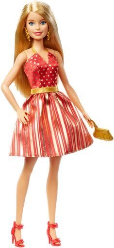 Mattel Barbie Muñeca Holiday Doll miniatura 4