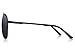 MERRY'S Mens Polarized Aviation Super light Flexible Frame Sunglasses S8716 (Black, 62)