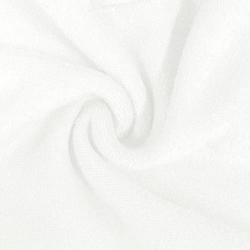 Mercatoo Traje de banho feminino com zíper Terrys Cover Up Roupão de banho com capuz com bolsos mang