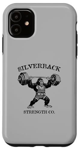 Silverback Strength Co �E�G�C�g���t�e�B���O �S�����f�U�C�� �X�}�z�P�[�X iPhone 11 �p