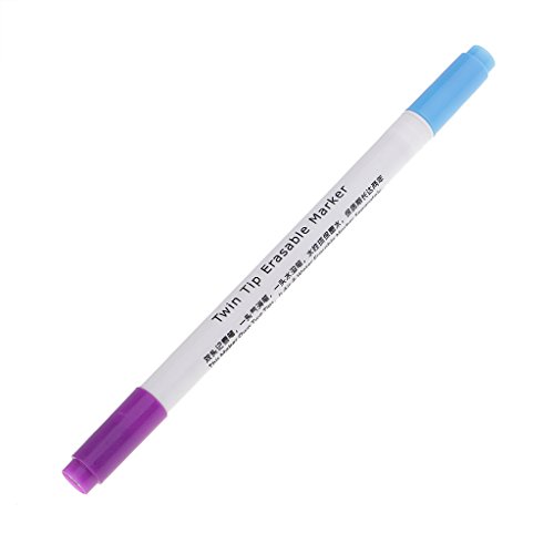 Homyl Tinta Solúvel Em água De Caneta Apagável A Ar De 1mm Para Fabricante De Costura De Tecidos E T