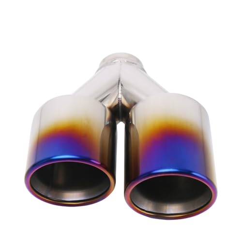 Double silencieux d'échappement inox réduction sonore et sortie 89mm