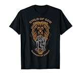Child of God Warrior of Christ Jesus Christian Faith Graphic T-Shirt