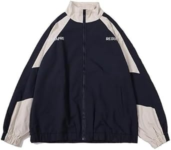 Varsity Jacket Women Harajuku Hip Hop Coats Unisex Vintage Cargo Jackets Bomber Lightweight Jackets