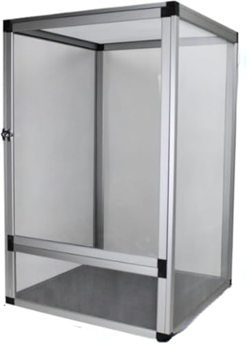 Zxyler 爬虫類ケージ|アルミニウム合金製 耐腐食・高通気性のペットハビタット