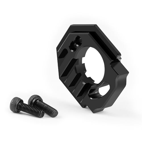 LSG Aluminum Adjustable Heatsink Motor Mount 7075 for 1/18 Arrma Granite Grom ARA2102T2 Typhon ARA2106T1 1/14 Mini Mojave Grom 2S ARA2104T1