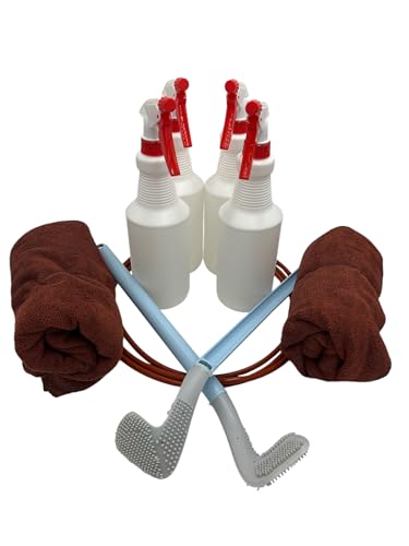 3 Pack Cover O-Rings +10 Towels +4 Spray Bottles +2 Cleaning Brushes Compatible for Broaster 01556 12