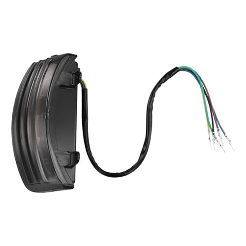 Luz trasera de frenos para motocicleta Touring con acabado resistente y cableado premium