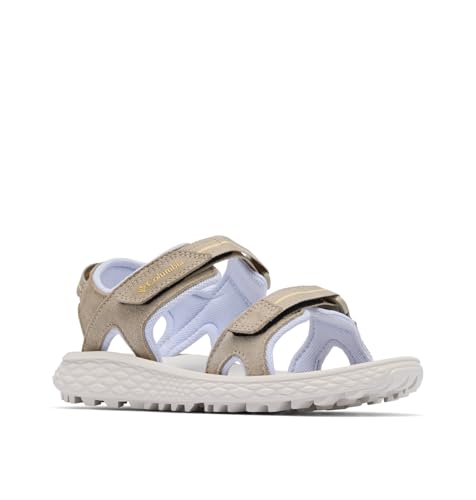 Columbia Women's Konos Hiker 2 Strap, Sports and Outdoor Sandals, Canvas Tan/Snowdrift, 4