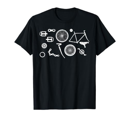 Ciclista Hobby Idea Regalo Sport Ciclismo Bici Bicicletta Maglietta
