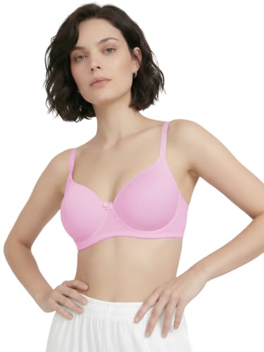 Image of GRECIILOOKS Bra for Woman Combo| Size 32-38 | Non Padded Bra for Woman | Wireless Everyday Bras for Women | Seamless Tshirt Bra's for Women Full Coverage