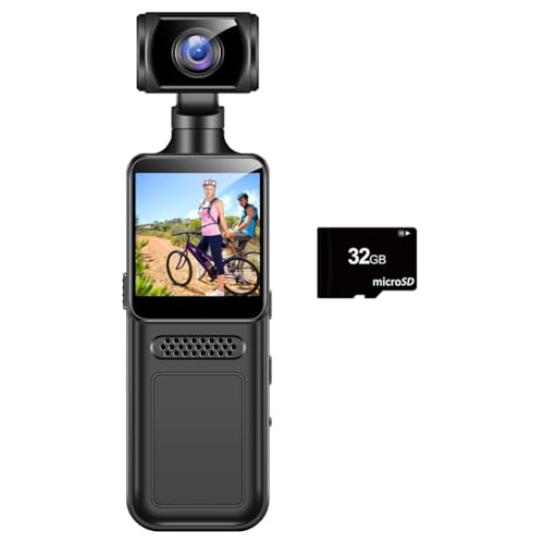 Appareil photo numérique de poche 4G enregistreur portable voiture vélo 32G