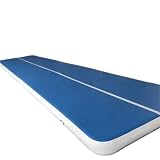Tappeto Gonfiabile per Ginnastica Tappetino da ginnastica Blue Air Track, tappetino gonfiabile, 1MX1MX20CM-12MX2MX20cm(3.0M X 2M X20CM)