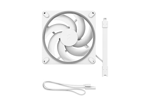 Image of Fractal Design Momentum 14 RGB White 140mm PC Case Fan FD-F-MR1-1402 FN2098